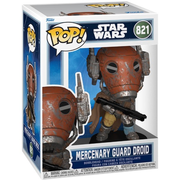 Фото - Колекційна фігурка FUNKO POP Star Wars: Mandalorian&Grogu - Mercenary Guard Droid (889698904490)